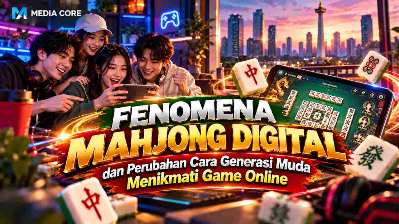 Ilustrasi artikel Fenomena Mahjong Digital dan Perubahan Cara Generasi Muda Menikmati Game Online