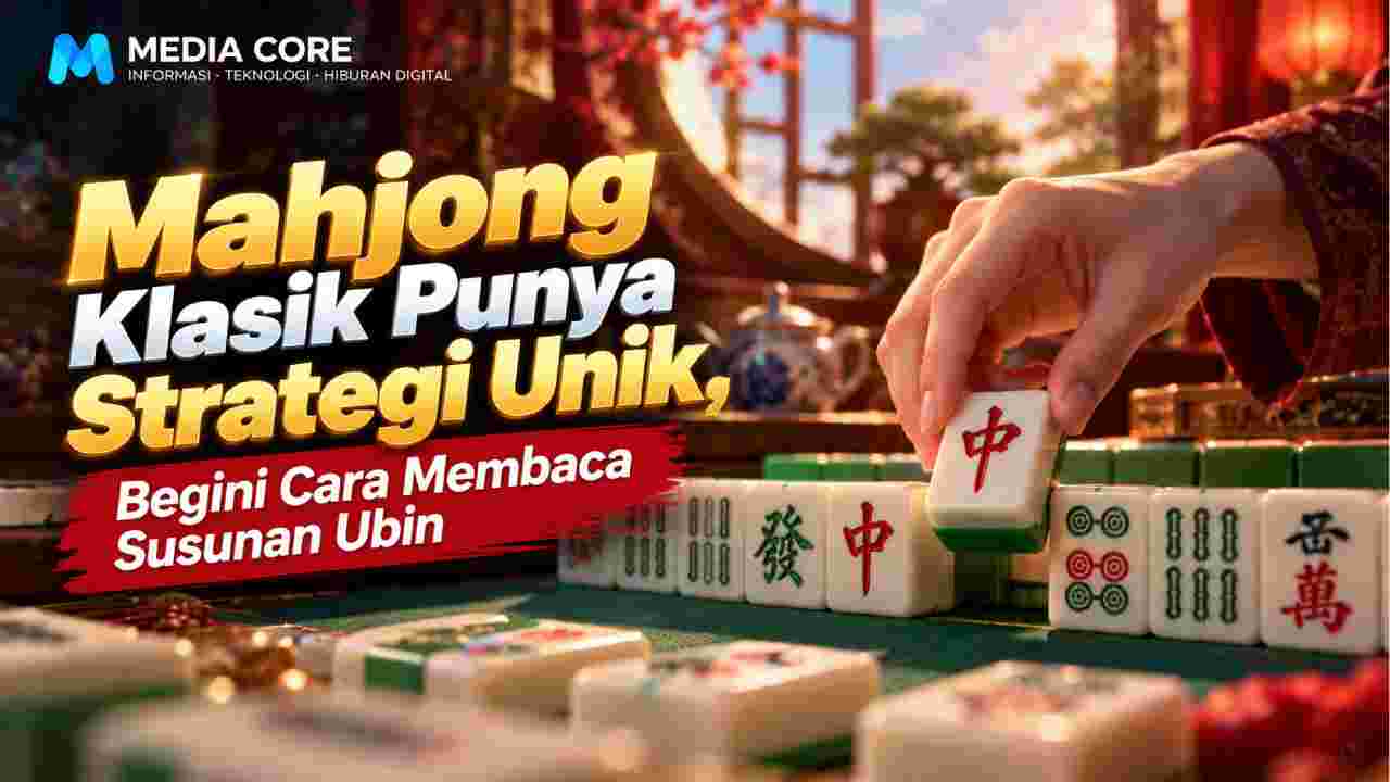 Ilustrasi artikel Mahjong Klasik Punya Strategi Unik, Begini Cara Membaca Susunan Ubin