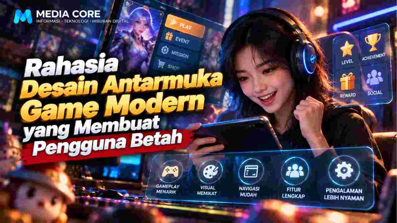 Ilustrasi artikel Rahasia Desain Antarmuka Game Modern yang Membuat Pengguna Betah