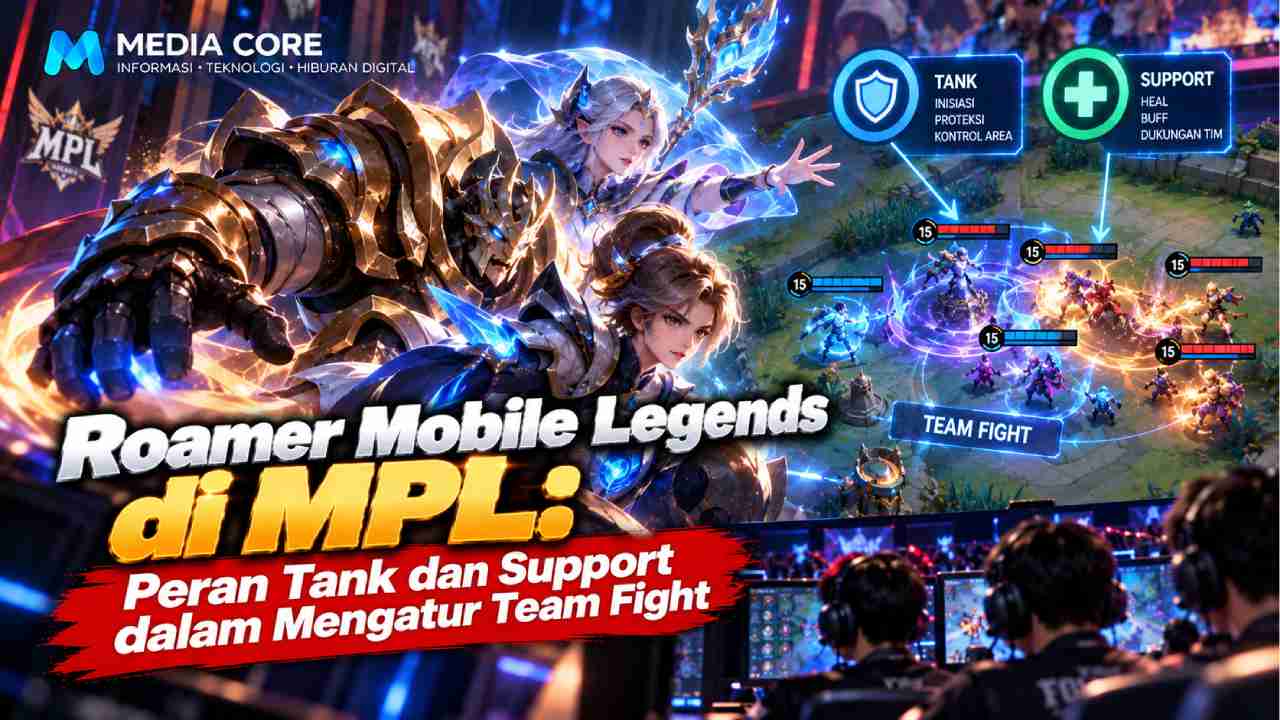 Ilustrasi artikel Roamer Mobile Legends di MPL: Peran Tank dan Support dalam Mengatur Team Fight